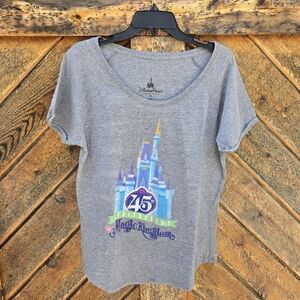 Disney Magic Kingdom 45th Anniversary Short Sleeve Tee